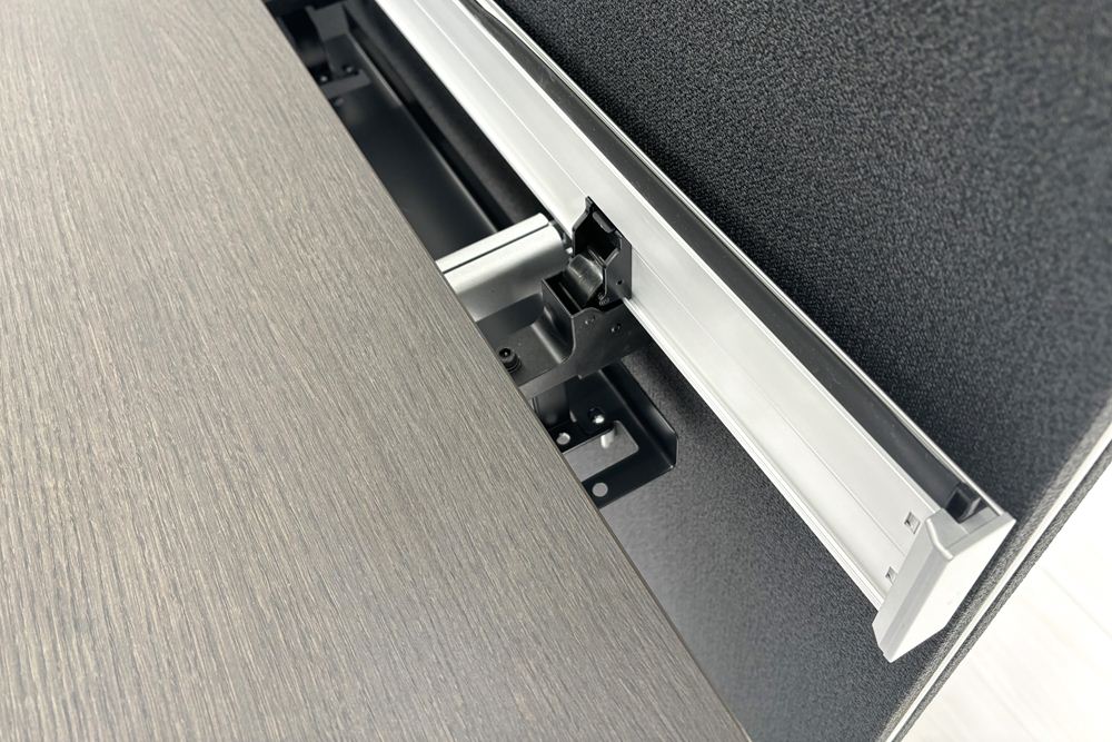 コクヨ サイビ L型デスク 中古 幅1600 エグゼクティブデスク マネージメントデスク 中古オフィス家具 1600/1240/720の画像