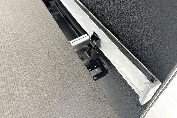 コクヨ サイビ L型デスク 中古 幅1600 エグゼクティブデスク マネージメントデスク 中古オフィス家具 1600/1240/720の画像