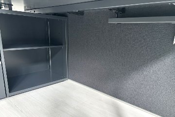 コクヨ サイビ L型デスク 中古 幅1600 エグゼクティブデスク マネージメントデスク 中古オフィス家具 1600/1240/720の画像