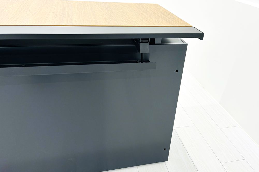 コクヨ サイビ L型デスク 中古 幅1600 エグゼクティブデスク マネージメントデスク 中古オフィス家具 1600/1240/720の画像