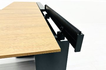 コクヨ サイビ L型デスク 中古 幅1600 エグゼクティブデスク マネージメントデスク 中古オフィス家具 1600/1240/720の画像