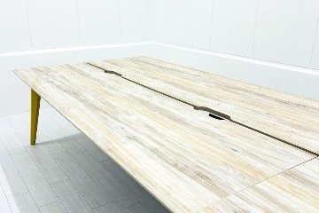 オカムラ ライブス ワークテーブル 中古 【両面2連2400+2400】フリーアドレス Lives Work Table 中古オフィス家具 4800/1400/720の画像
