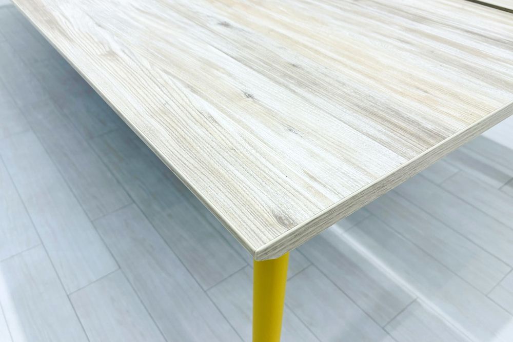 オカムラ ライブス ワークテーブル 中古 【両面2連2400+1200】フリーアドレス Lives Work Table 中古オフィス家具 3600/1400/720の画像