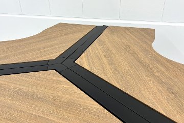 コクヨ サイビ ブーメランデスク 中古 【三台セット】ワークデスク SAIBI 幅1200 中古オフィス家具の画像