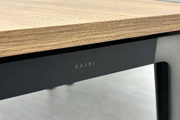 コクヨ サイビ ブーメランデスク 中古 【三台セット】ワークデスク SAIBI 幅1200 中古オフィス家具の画像