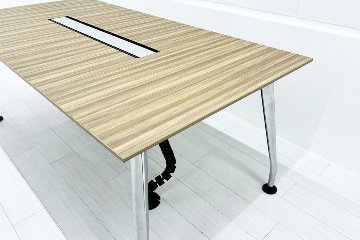 サイビ 小型会議テーブル SAIBI コクヨ 会議机 ミーティングテーブル 中古 幅1800 中古オフィス家具 1800/900/720の画像