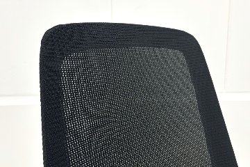 イトーキ ノートチェア 2021年製 中古 ハイバック ブラック 可動肘 アジャスタブル肘 ITOKI nort 中古オフィス家具の画像