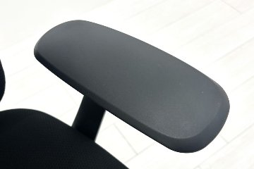 オカムラ シルフィーチェア 中古 ハイバック 固定肘 OKAMURA Sylphy 中古オフィス家具 ブラックの画像