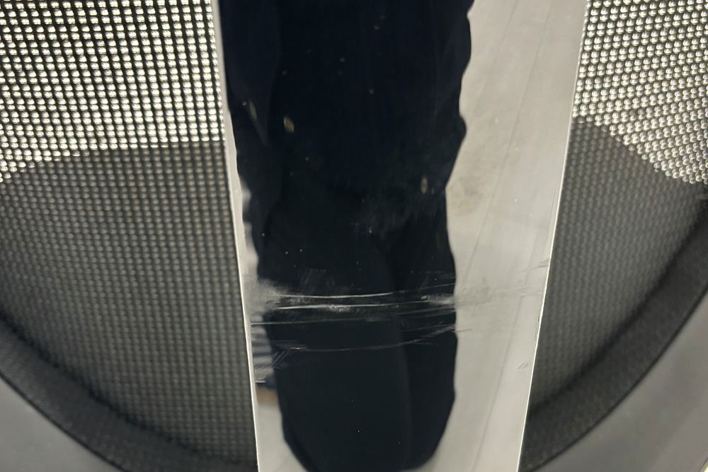 イトーキ アクトチェア 2019年製 中古 エクストラハイバック Act 事務椅子 ITOKI 中古オフィス家具 ブラックの画像