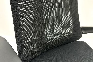 イトーキ アクトチェア 2019年製 中古 エクストラハイバック Act 事務椅子 ITOKI 中古オフィス家具 ブラックの画像