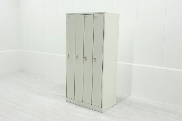オカムラ 4人用ロッカー 縦長ロッカー グレー | 中古オフィス家具専門