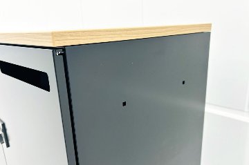 4人用ロッカー 中古 コクヨ ブラック エディア パーソナルロッカー 中古オフィス家具 ダイヤル錠 900/450/1130の画像