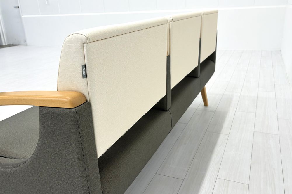 オリバー ロビーチェア 中古 3人掛けチェア | 中古オフィス家具専門店