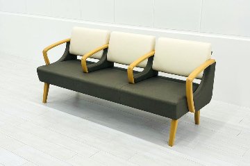 オリバー ロビーチェア 中古 3人掛けチェア | 中古オフィス家具専門店