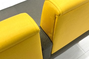 ロビーチェア オリバー oliver 中古 2人掛チェア 医療用家具 病院椅子 病院チェア  ロビーソファ 応接椅子 中古オフィス家具 1200/620/780の画像