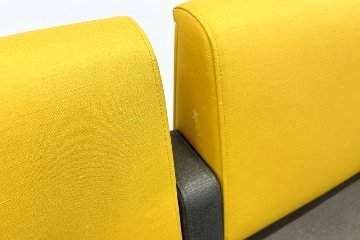 ロビーチェア オリバー oliver 中古 2人掛チェア 医療用家具 病院椅子 病院チェア  ロビーソファ 応接椅子 中古オフィス家具 1200/620/780の画像