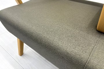 ロビーチェア オリバー oliver 中古 2人掛チェア 医療用家具 病院椅子 病院チェア  ロビーソファ 応接椅子 中古オフィス家具 1200/620/780の画像