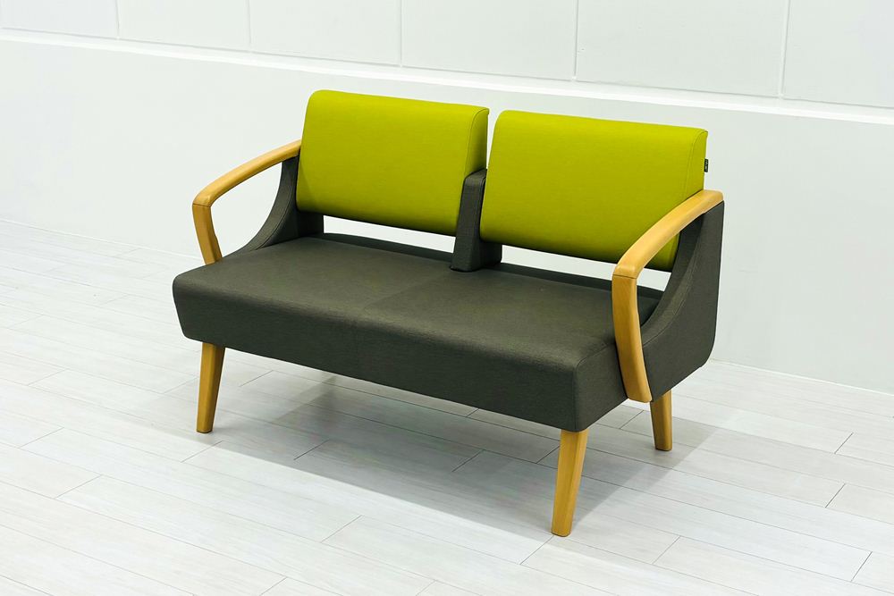 オリバー ロビーチェア 中古 2人掛けチェア | 中古オフィス家具専門店