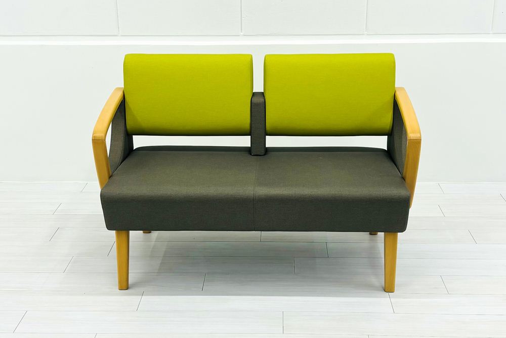 オリバー ロビーチェア 中古 2人掛けチェア | 中古オフィス家具専門店