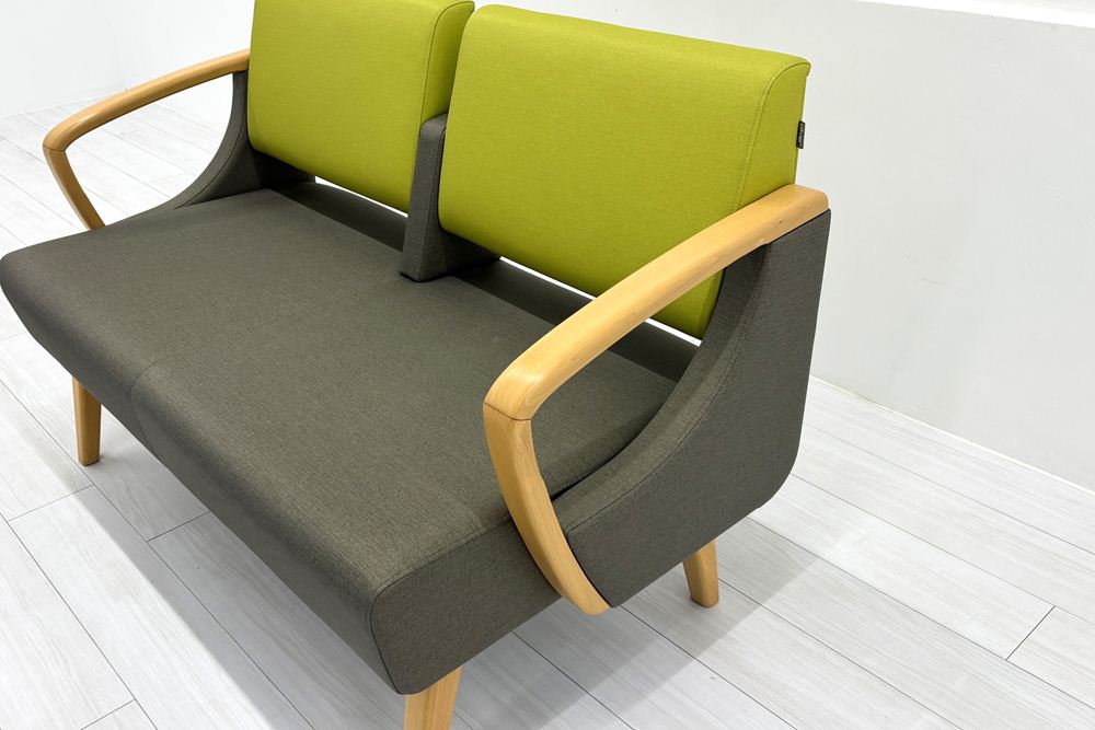 オリバー ロビーチェア 中古 2人掛けチェア | 中古オフィス家具専門店