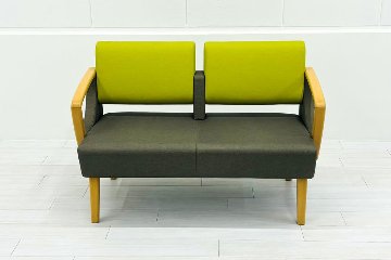 オリバー ロビーチェア 中古 2人掛けチェア | 中古オフィス家具専門店