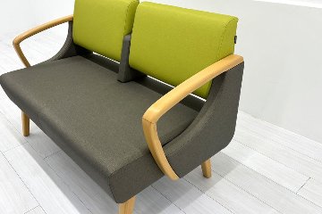 オリバー ロビーチェア 中古 2人掛けチェア | 中古オフィス家具専門店