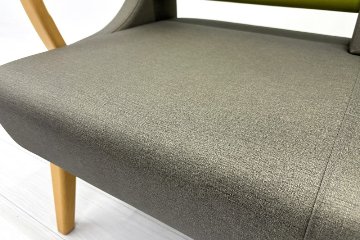 ロビーチェア オリバー oliver 中古 2人掛けチェア ロビーチェア 医療用家具 応接椅子 病院椅子 病院チェア 中古オフィス家具 1200/620/780の画像