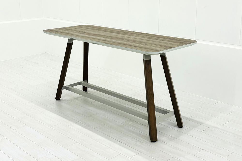 ノール ロックウェル アンスクリプテッド トールテーブル 中古 Rockwell Unscripted Tall Table 中古オフィス家具 1800/750/925の画像