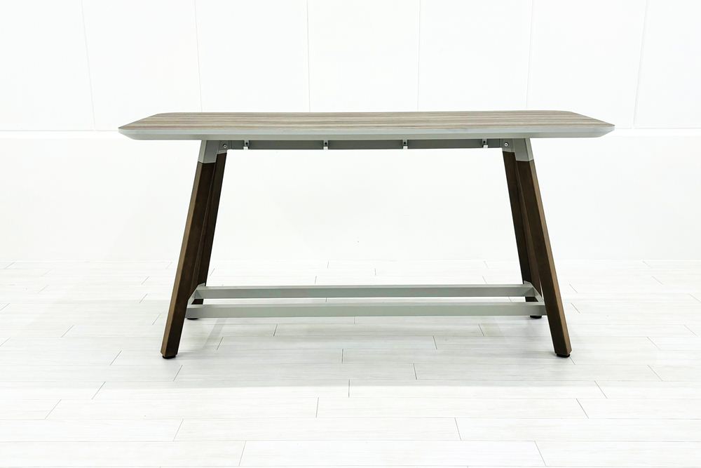 ノール ロックウェル アンスクリプテッド トールテーブル 中古 Rockwell Unscripted Tall Table 中古オフィス家具 1800/750/925の画像