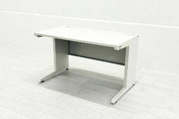 平机 幅1200 中古 平デスク イトーキ CZR 中古机 平デスク 事務机 中古オフィス家具 ホワイト 1200/700/720の画像