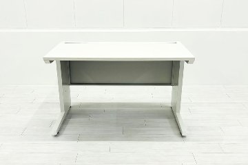 平机 幅1200 中古 平デスク イトーキ CZR 中古机 平デスク 事務机 中古オフィス家具 ホワイト 1200/700/720の画像