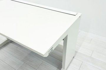平机 幅1200 中古 平デスク イトーキ CZR 中古机 平デスク 事務机 中古オフィス家具 ホワイト 1200/700/720の画像