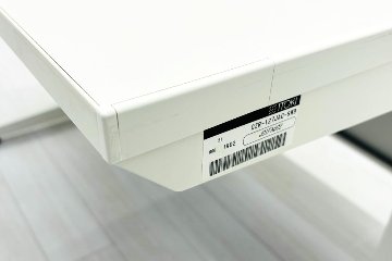 平机 幅1200 中古 平デスク イトーキ CZR 中古机 平デスク 事務机 中古オフィス家具 ホワイト 1200/700/720の画像