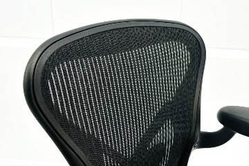 アーロンチェア Aサイズ 中古 フル装備 ポスチャーフィット ハーマンミラー Herman miller Aeron Chair 中古オフィス家具 肘レバーの画像
