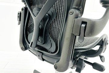 アーロンチェア Aサイズ 中古 フル装備 ポスチャーフィット ハーマンミラー Herman miller Aeron Chair 中古オフィス家具 肘レバーの画像