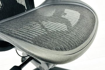 アーロンチェア Aサイズ 中古 フル装備 ポスチャーフィット ハーマンミラー Herman miller Aeron Chair 中古オフィス家具 肘レバーの画像