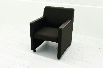 オカムラ 8381シリーズ 中古 多目的チェア 応接ソファ 安楽椅子 ミーティングチェア 応接会議椅子 中古オフィス家具の画像