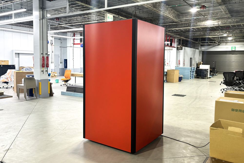 TERECUBE オカムラ テレキューブ 中古 フルクローズ型ワークブース 個室防音ブース ソロワークブース 中古オフィス家具 1200/1100/2310の画像