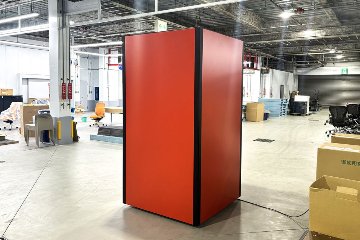 TERECUBE オカムラ テレキューブ 中古 フルクローズ型ワークブース 個室防音ブース ソロワークブース 中古オフィス家具 1200/1100/2310の画像