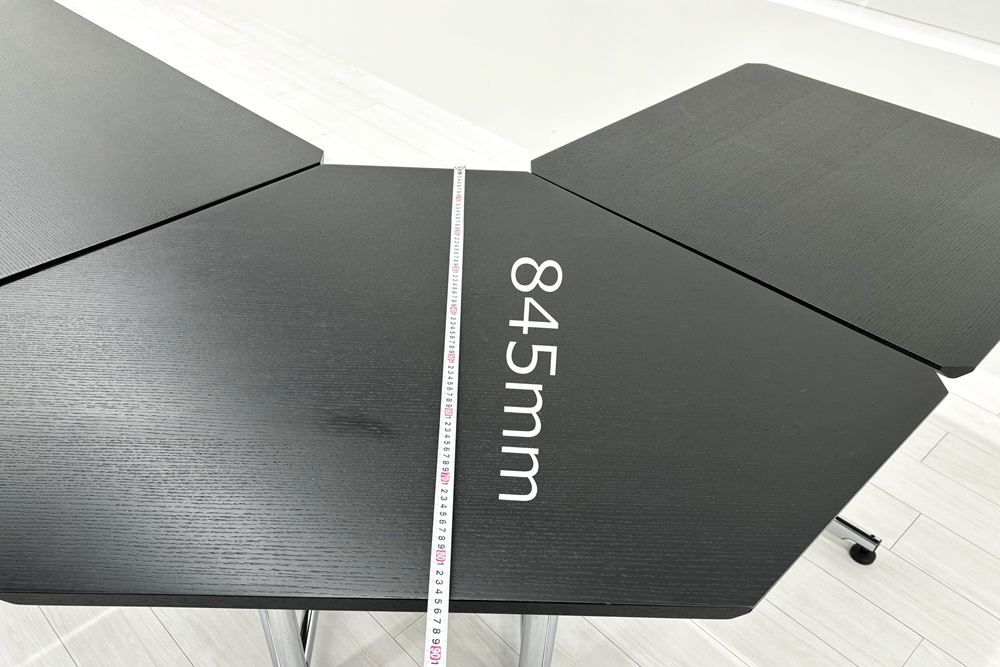 USMキトス USM kitos 中古 連結ワークテーブル ワーキングデスク 中古オフィス家具 2700/1700/745の画像
