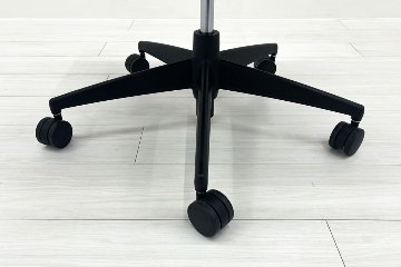 コクヨ プントチェア 中古 ローバック 肘無 KOKUYO クッション 中古オフィス家具 中古オフィスチェア オレンジの画像