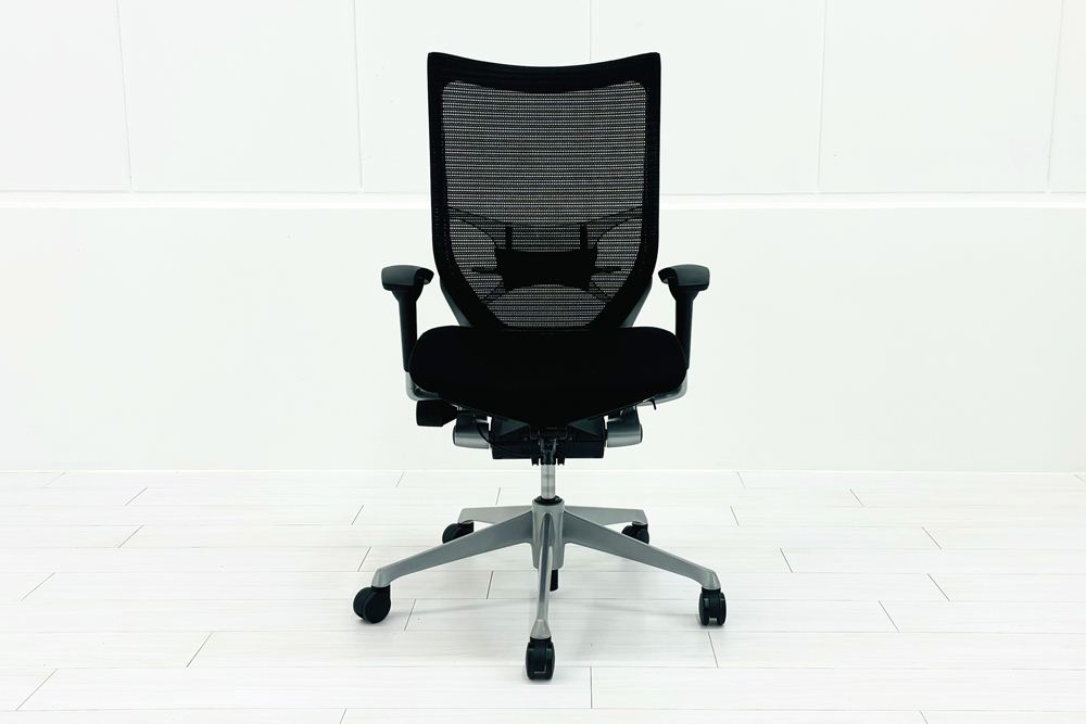 バロンチェア 中古 オカムラ ハイバック 黒 | 中古オフィス家具専門店