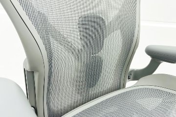 【未開封未使用品】 ハーマンミラー アーロンチェア リマスタード Bサイズ フル装備 中古 Herman Miller Aeron Chair Remastered 中古オフィス家具 ミネラルの画像