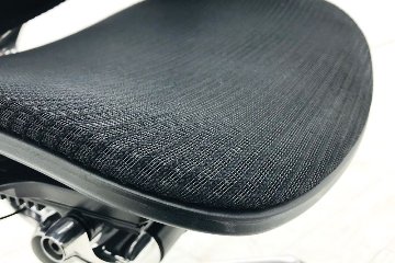 OKAMURA Contessa コンテッサチェア 中古 オカムラ メッシュ ブラック 中古オフィス家具 オフィスチェア ポリッシュフレームの画像