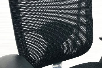 OKAMURA Contessa コンテッサチェア 中古 オカムラ メッシュ ブラック 中古オフィス家具 オフィスチェア ポリッシュフレームの画像