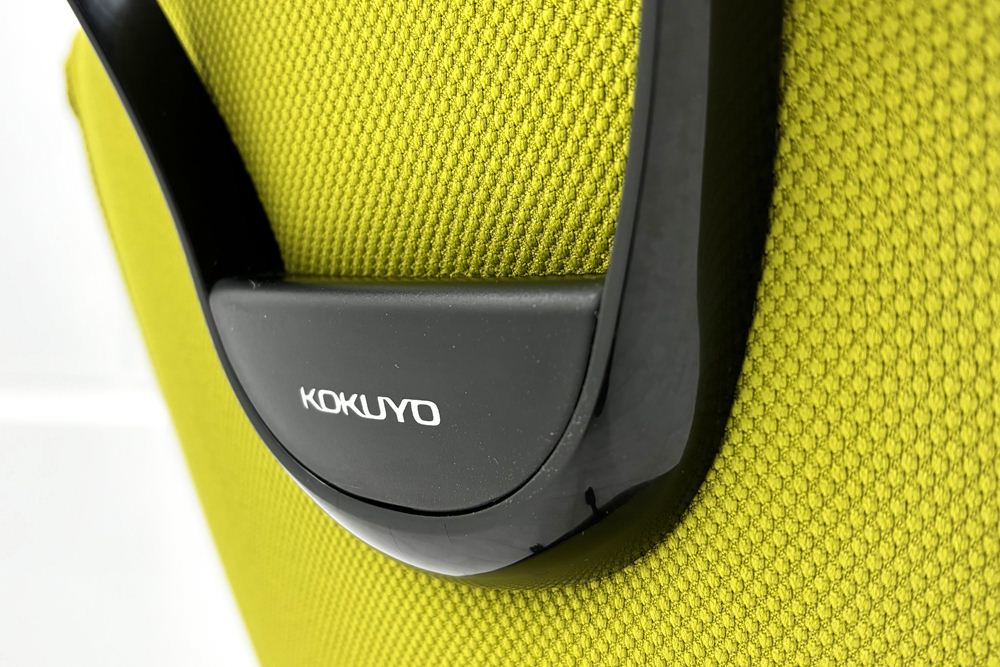 コクヨ プントチェア 中古 ローバック 肘無 KOKUYO クッション 中古オフィス家具 中古オフィスチェア リーフグリーンの画像