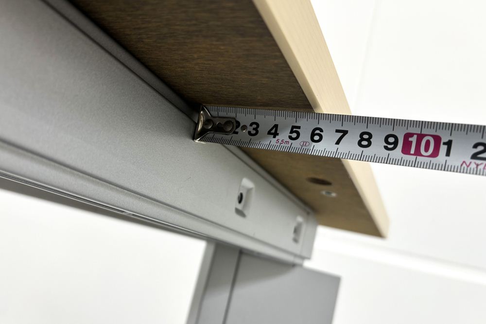 オカムラ プロユニット L型デスク L字デスク 中古 Ｌ字机 中古デスク 中古オフィス家具 オフィスデスク 事務机 1600/1400/720 左550の画像