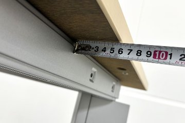 オカムラ プロユニット L型デスク L字デスク 中古 Ｌ字机 中古デスク 中古オフィス家具 オフィスデスク 事務机 1600/1400/720 左550の画像