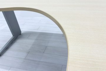 オカムラ プロユニット L型デスク L字デスク 中古 Ｌ字机 中古デスク 中古オフィス家具 オフィスデスク 事務机 1600/1400/720 右550の画像