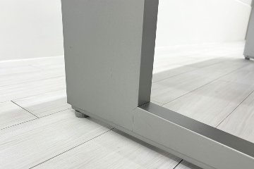 オカムラ プロユニット L型デスク L字デスク 中古 Ｌ字机 中古デスク 中古オフィス家具 オフィスデスク 事務机 1600/1400/720 右550の画像